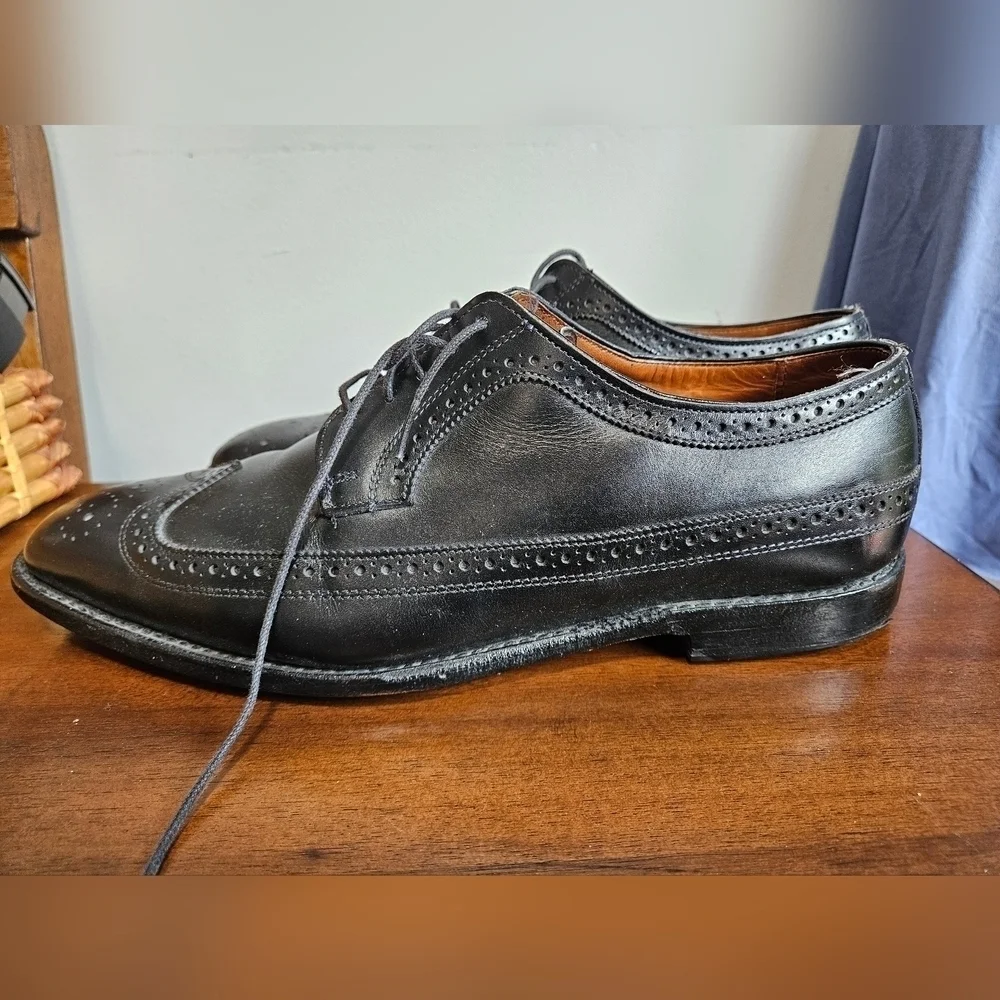 Allen Edmonds Leiden handcrafted USA size 11.5 leather